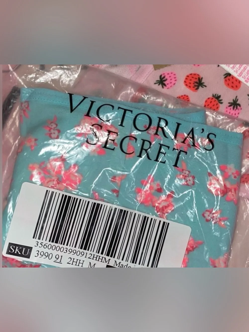 1 PINK Victoria’s Secret Cotton Strappy Cheeky panties
